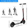 Scoot Around Town with an Adult Adolescents Hapsters Urban Scooter - Foldable, Double Suspension, Dual Brake, Lightweight Aluminum, 100kg Maximum Load. 
