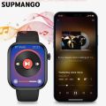 K20 Smart Watch With Wireless Call Smart Watch For Men And Women With Heart Rate Blood Pressure Monitoring BT Connection.