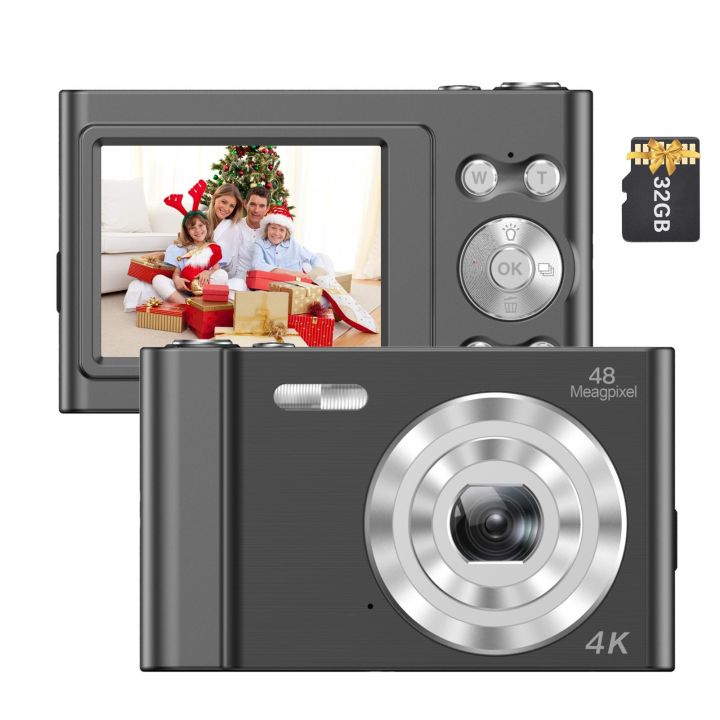 Andoer%204K%20Digital%20Camera%20Video%20Camcorder%2048MP%202.4%20Inch%20IPS%20Screen%20with%2032GB%20Memory%20Card%20-%20silver%20-%20Image%204