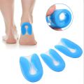 Silicone Gel Insoles Heel Cushion Soles Relieve Foot Pain Plantar Fasciitis Protectors Spur Support Shoe Pad Feet Care Inserts. 