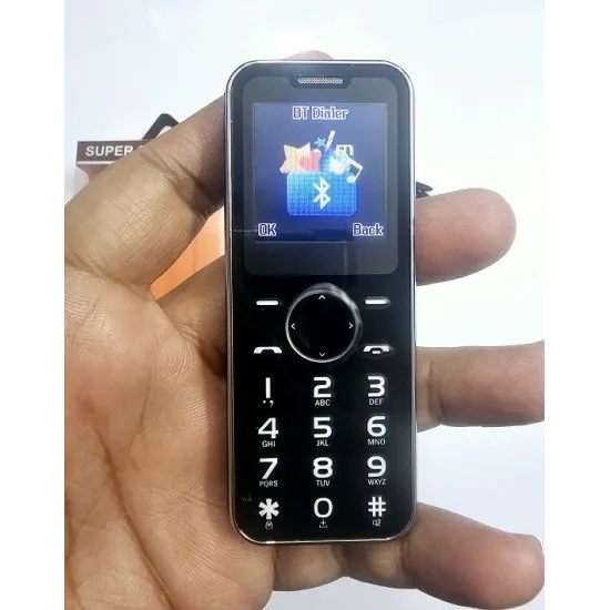 A1B%20Slim%20Mini%20Card%20Phone%20With%20Bluetooth%20Dialer%20Black%20-%20Image%202