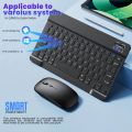 Bluetooth Keyboard & Mouse Combo for Mac, PC, Laptops, iPad, Tablets | Rechargeable Keyboard and Silent Mouse | Ultra-Slim, Quiet Typing, Wireless, Portable and Lightweight Keyboard Mouse Set. 