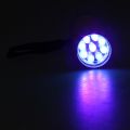 3X Outdoor Mini Pink Rubber Coated 9-LED Flashlight Torch. 