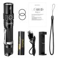 Sofirn SP31 V2.0 Powerful Tactical LED Flashlight 18650 XPL HI 1200lm Torch Light Lamp with Dual Switch Power Indicator ATR.