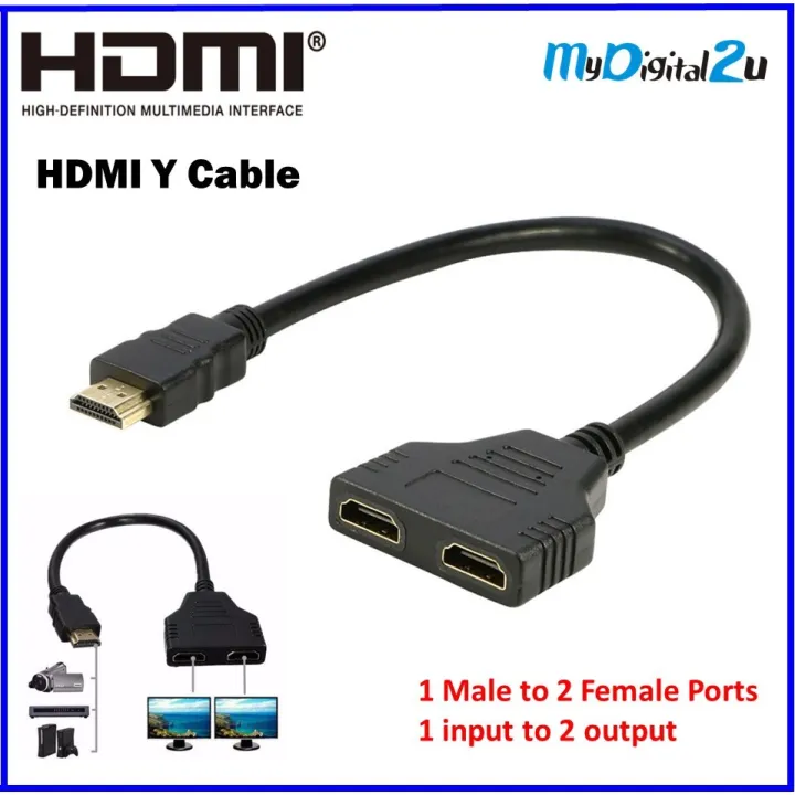 1%20in%202%20Out%20HDMI%20Male%20to%20Dual%20HDMI%20Female%201%20to%202%20Way%20for%20HDMI%20HD,%20LED,%20LCD,%20TV%20-%20Hdmi%20Cable%20-%20Image%205