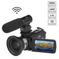 4K FULL HD 1080P 30MP LCD Screen 3.0" HD IR Digital Video Camera USB2.0 (High Speed) DV Camcorder Home Recorder HDV.