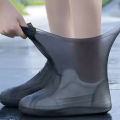 Latex WaterProof Shoe Covers Unisex Shoes Protectors Reusable Non-Slip Rain Boot Overshoes Walking Shoes Accessories.