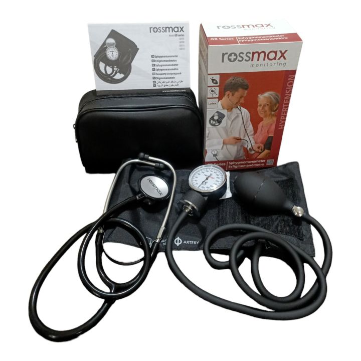 Rossmax%20Blood%20Pressure%20Machine%20With%20Stethoscope%201Set%20Origin:%20Switzerland%20-%20Image%202