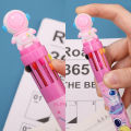 Cartoon Astronaut Ballpoint Pen Student Creative Ten-color Pen Multi-color Hand Account Pen Stationery Supplies. 