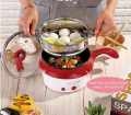 Multi Cooker 1.5L Multifunctional non-stick Electric Steamer Rice Cooker Frying Pan Cooking Pot. 