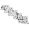 200Pcs Prism Measurement Reflector Sheet Reflective Tape Target Total Station Tunnel Survey 40X40mm.