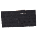 Pack of 140Pcs Rubber Stamps Set Vintage Wooden Box Case Alphabet Letters Number Craft (No Ink Pad Included).