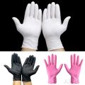 Disposable Nitrile Gloves White Latex Free Powder-Free Glove Small Medium Large S M L Black Woman Man Work Hand Protection.