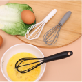 Stainless Steel Silicone Whisk Mini Mixer Baking Tools Kitchen Cooking Utensil Egg Beater Tool 1Pcs. 