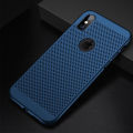 Ultra Thin heat dissipation back cover for Xs Max hollow breathable micro matte phone casing hard pc shell super slim phone case. 