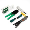 Network Cable Repair Tool Kit Set Rj45 Rj11 Cat6 Cable Tester Test Crimper Crimping Maintenance Stripper Tool Kit.