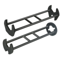 Universal Sink Basin Wrench, Sink Wrench Faucet Plumbing Tool, Rotation High Strength UnderSink Faucet Wrench.