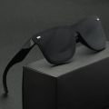 Luxury Over Size Glasses Women Anti-Reflective Mirror Sunglasses Square Plastic Eyeglasses Classic Women Men Sun Glasses Uv400. 