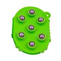 Roller Massage Ball 7 Beads Ergonomics Magnetic Massage Balls Design Silicone Body Anti-Cellulite Muscle Pain Relief Relax Glove. 