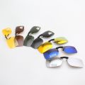 Color Polarized Sunglasses Clip on UV400 Sun Glasses Men Clip on Glasses 7 Color Eyeglasses Clip Driving Sunglasses Women.