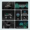 BlitzWolf BW-HP6 Wireless Headset bluetooth Headset Active Noise Cancelling 40mm Large Drivers AAC Audio 70h Portable Headphones.