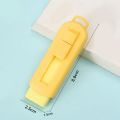 Lightweight Retractable Push Pull Eraser Macaron Color Self-locking Stationery School Supplies Pencil Erasers Drawing Painting.