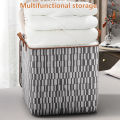Clothes Storage Bag Portable Handle Large Capacity Quilt Storage Holder. 