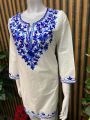 Kurti Soft Comfortable Breathable Fabric Premium Quality Stitched Fabric Trendy Design for Women and Girls. 