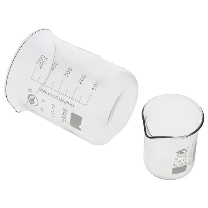 2pcs%20100ml&500ml%20Lab%20Beaker%20Stability%20Glass%20Low%20Form%20Scaled%20Measuring%20Cup%20Borosilicate%20Beaker%20Chemical%20Laboratory%20Equipment%20-%20Image%208