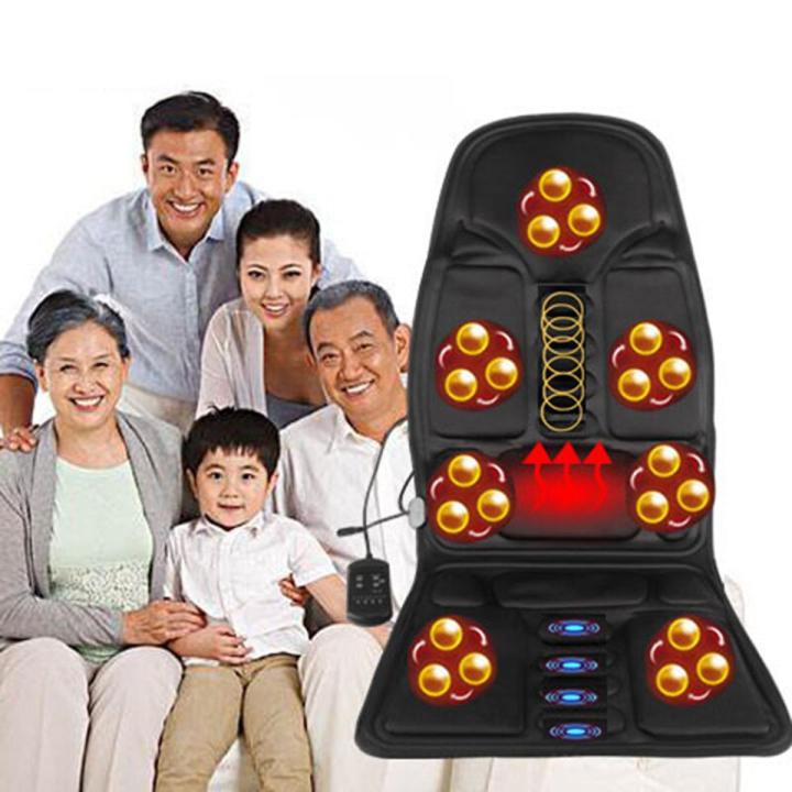 Multifunctional car massage cushion car home dual-use vibration massage chair cushion neck waist body car dual-use