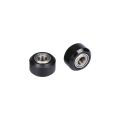 Black Cup Small - Plastic Pulley Pair for CNC Machine. 