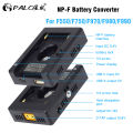 NP-F Battery Power Transfer Supply System V-Mount Adapter Plate Holder for BMCC BMPCC Blackmagic Pocket Cinema Cameras. 