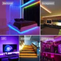 10M Waterproof Led Strip Lights with 44 Keys Controller Flexible Color Changing RGB Light Strips EU Plug(null). 