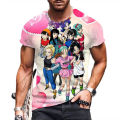 Y2K men's T-shirt high quality Dragon Ball clothing Vegeta Tops Hip Hop Goku Harajuku style super Saiya shirts 110-6xl 2024. 