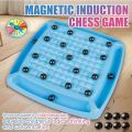 Children's Magnetic Induction Chess Casual Puzzle Magnet Battle Desktop Game Suit Magnet Parent-Child Interaction. 