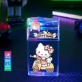 New Sanrio Hello Kitty Pochacco Kuromi Cartoon Cute Rechargeable Cigarette Case Lighter Creative kawaii Cigarette Lighter Gift. 
