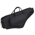 Water-resistant Alto Saxophone Sax Bag Case 15mm Foam Double Zipper with Adjustable Shoulder Strap Pocket. 