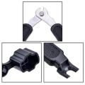 Black 3 in 1 Multifunction Guitar String Winder String Cutter Pin Puller.