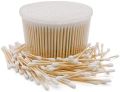 Cotton Buds of wooden stick with attractive box. 