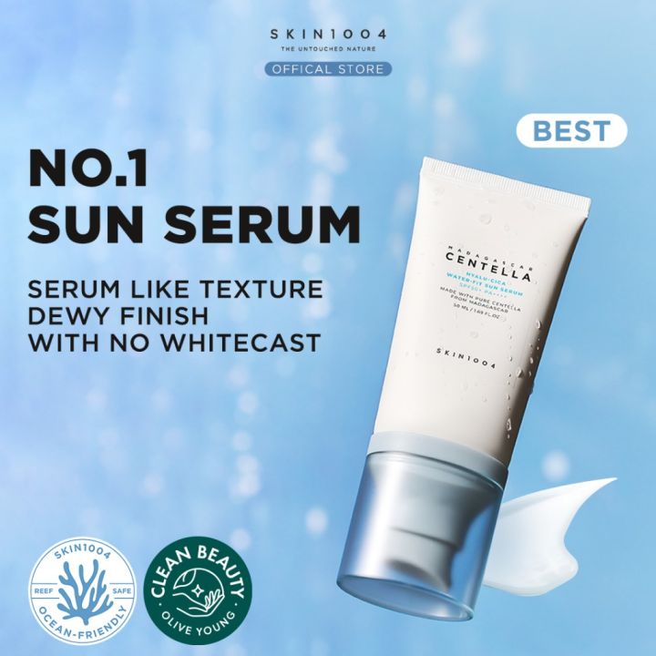 SKIN1004 - Madagascar Centella Hyalu Cica Water Fit Sun Serum SPF50+++ 50ml