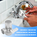 Faucet Valve Diverter Sink Faucet Splitter Bathroom Kitchen Diverter. 