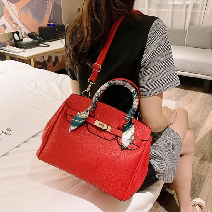 Big%20Bag2023New%20Women's%20Bag%20Large%20Capacity%20Handbag%20Shoulder%20Crossbody%20Bridal%20Wedding%20Bag%20Litchi%20Pattern%20Birkin%20Bag%20-%20Image%205