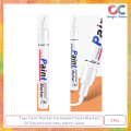 Toyo Paint Marker Permanent Paint Markers Oil Based Paint Pens White Colour. 