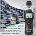 JD-801 Digital Noise Detector Mini Lightweight High Accuracy Decibel Monitoring Device Sound Level Meter with Backlight ON/OFF Function.