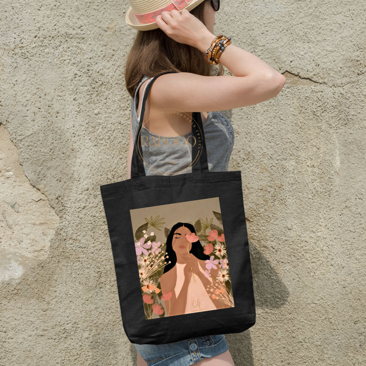 Indispensable%20-Quality%20And%20Durablity%20-Fashionable%20Tote%20Canvas%20Bag%20For%20University%20/%20Ladies%20Fabric%20Hand%20Bag%20With%20Zipper-%20Innovative%20-%20Image%203