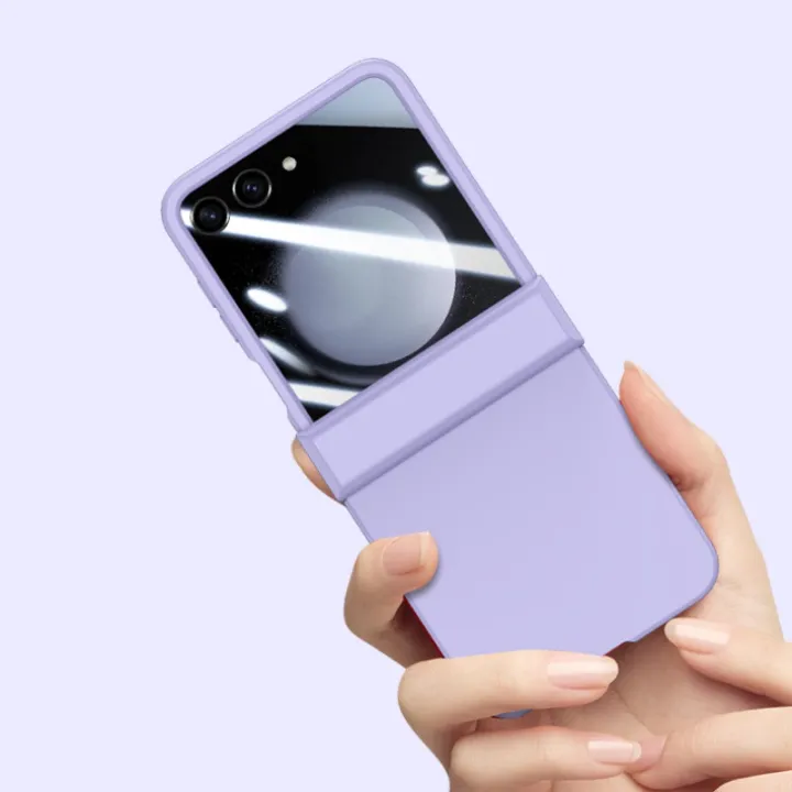HOCE%20For%20ZFlip5%203in1%20Hinge%20Full%20Screen%20Film%20Phone%20Case%20for%20Samsung%20Galaxy%20Z%20Flip%206%20Z%20Flip%205%205G%20flip5%20Cases%20Shockproof%20Protection%20Cover%20Casing%20-%20Image%205