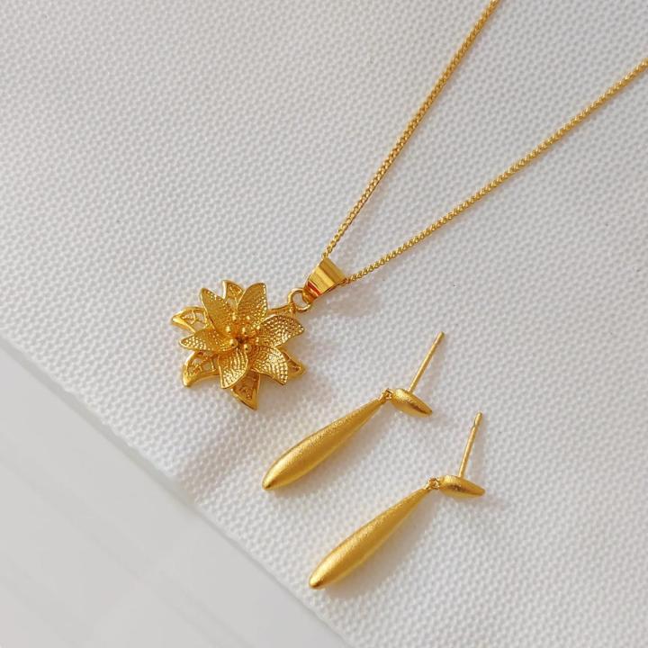 Earrings Original necklace fashion for women jewelry gold pawnable sale gifts for women