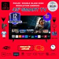 Philex 43 Inch Double Glass 4K Supported Smart Android LED TV FHD.