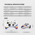 FANTECH WGP15V2S EOS PRO II SERIES MULTI-PLATFORM WIRELESS GAMING CONTROLLER STAR TWO - White.