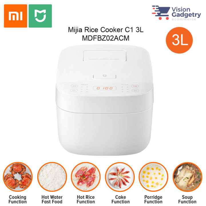 Xiaomi_Mijia Rice Cooker C1 Automatic Household Rice 3L Simple Operationcook Quickly 24 Hours Appointment